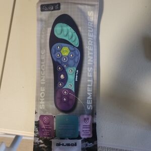 Ahusoli Shoe Insoles with Multicolor Design